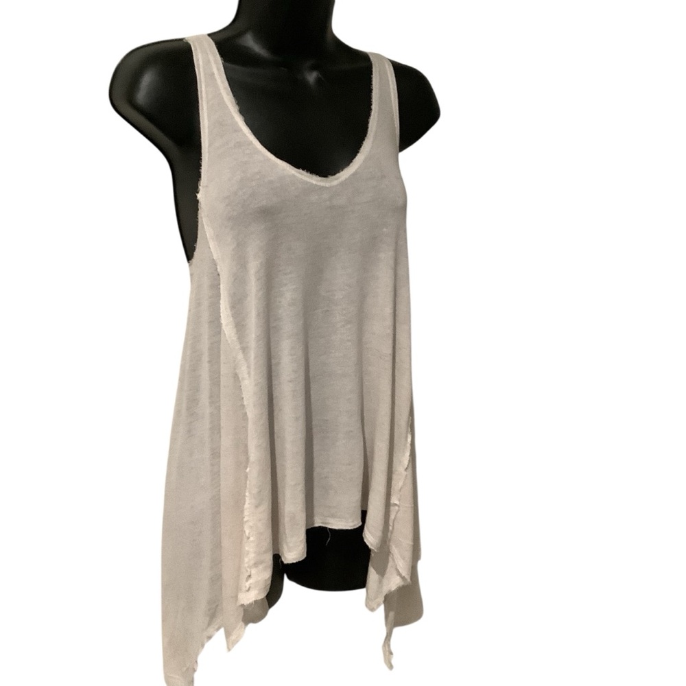 Urban Outfitters Ecote Women’s Cream Asymmetrical Tank Top Size XS